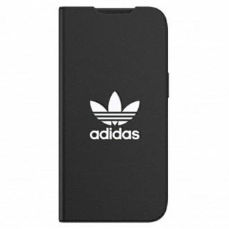 Adidas OR Booklet Case BASIC iPhone 13 Pro / 13 6.1 &quot;black and white / black white 47095