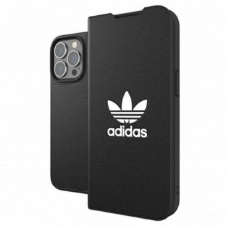 Adidas OR Booklet Case BASIC iPhone 13 Pro / 13 6.1 &quot;black and white / black white 47095