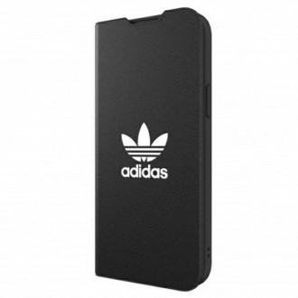 Adidas OR Booklet Case BASIC iPhone 13 Pro Max 6,7" czarno biały/black white 47127