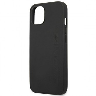 AMG AMHCP14MDOLBK iPhone 14 Plus 6.7 &quot;black / black hardcase Leather Hot Stamped