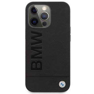 Etui BMW BMHMP14LSLLBK iPhone 14 Pro 6,1" czarny/black hardcase Signature Logo Imprint Magsafe