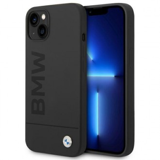 Case BMW BMHMP14MSLBLBK iPhone 14 Plus 6.7 &quot;black / black hardcase Silicone Signature Logo Magsafe