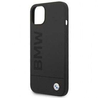 Case BMW BMHMP14MSLBLBK iPhone 14 Plus 6.7 &quot;black / black hardcase Silicone Signature Logo Magsafe