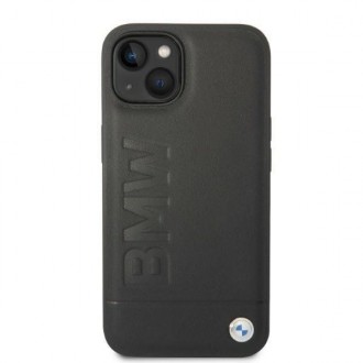 Case BMW BMHMP14MSLLBK iPhone 14 Plus 6.7 &quot;black / black hardcase Signature Logo Imprint Magsafe