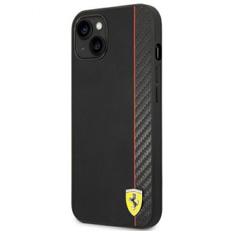 Ferrari FEHCP14MAXBK iPhone 14 Plus 6,7&quot; černo/černé pevné pouzdro Carbon