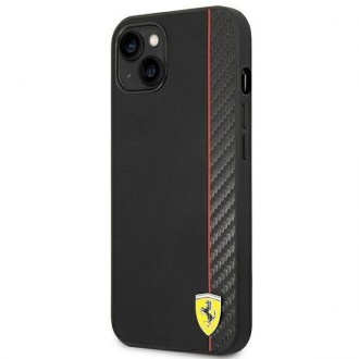 Ferrari FEHCP14SAXBK iPhone 14 6,1&quot; černo/černé pevné pouzdro Carbon