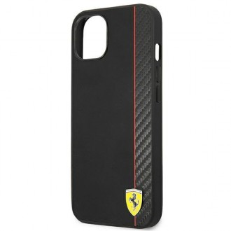 Ferrari FEHCP14SAXBK iPhone 14 6,1&quot; černo/černé pevné pouzdro Carbon
