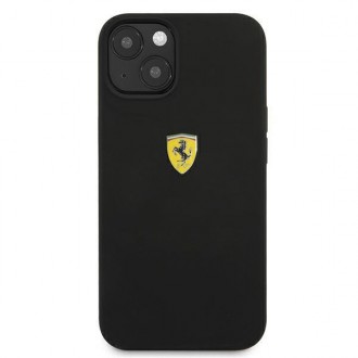 Ferrari FESSIHCP13MBK iPhone 13 6,1&quot; černý/černý pevný silikonový obal