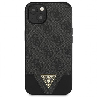 Guess GUHCP13SPU4GHBK iPhone 13 Mini 5,4 &quot;gray / gray hardcase 4G Triangle Collection