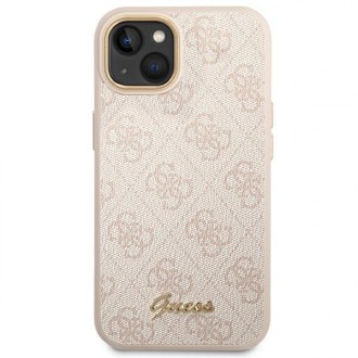 Guess GUHCP14MHG4SHP iPhone 14 Plus 6.7 &quot;pink / pink hard case 4G Vintage Gold Logo