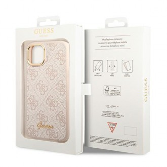 Guess GUHCP14MHG4SHP iPhone 14 Plus 6.7 &quot;pink / pink hard case 4G Vintage Gold Logo