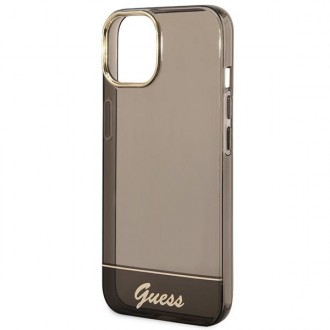 Guess GUHCP14MHGCOK iPhone 14 Plus 6.7 &quot;black / black hardcase Translucent