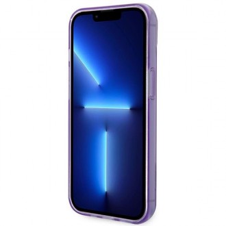 Guess GUHCP14MHGCOU iPhone 14 Plus 6.7 &quot;violet / purple hardcase Translucent
