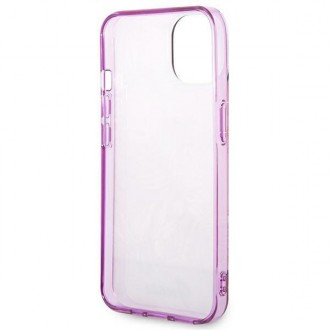 Guess GUHCP14MHGJGHP iPhone 14 Plus 6.7 &quot;pink / pink hardcase Jungle Collection