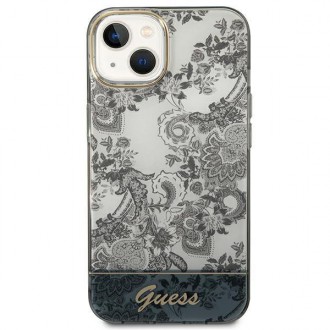 Guess GUHCP14MHGPLHG iPhone 14 Plus 6.7 &quot;gray / gray hardcase Porcelain Collection