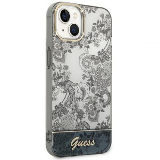 Guess GUHCP14MHGPLHG iPhone 14 Plus 6.7 &quot;gray / gray hardcase Porcelain Collection