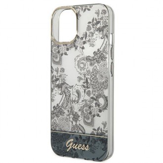 Guess GUHCP14MHGPLHG iPhone 14 Plus 6.7 &quot;gray / gray hardcase Porcelain Collection