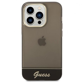 Guess GUHCP14XHGCOK iPhone 14 Pro Max 6.7 &quot;black / black hardcase Translucent