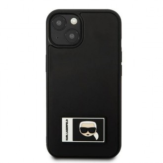 Karl Lagerfeld KLHCP13S3DKPK iPhone 13 mini 5,4 &quot;black / black hardcase Ikonik Patch