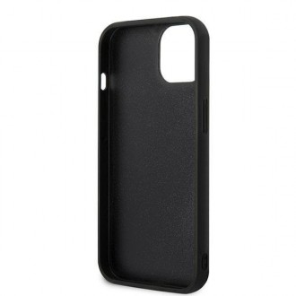 Karl Lagerfeld KLHCP13S3DKPK iPhone 13 mini 5,4 &quot;black / black hardcase Ikonik Patch