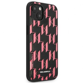 Karl Lagerfeld KLHCP13SMNMP1P iPhone 13 mini 5,4 &quot;hardcase pink / pink Monogram Plaque