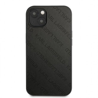Karl Lagerfeld KLHCP13SPTLK iPhone 13 mini 5,4 &quot;hardcase black / black Perforated Allover