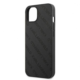 Karl Lagerfeld KLHCP13SPTLK iPhone 13 mini 5,4 &quot;hardcase black / black Perforated Allover