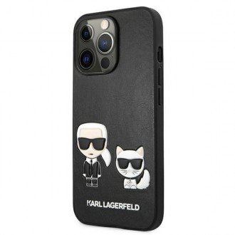 Karl Lagerfeld KLHCP13XPCUSKCBK iPhone 13 Pro Max 6,7" czarny/black hardcase Ikonik Karl & Choupette