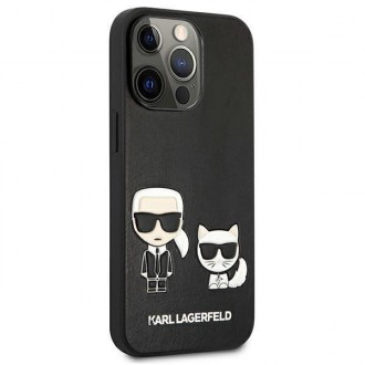 Karl Lagerfeld KLHCP13XPCUSKCBK iPhone 13 Pro Max 6,7" czarny/black hardcase Ikonik Karl & Choupette