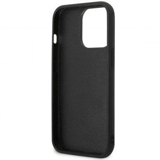 Karl Lagerfeld KLHCP14L3DRKCK iPhone 14 Pro 6,1" czarny/black hardcase Karl&Choupette Ikonik 3D