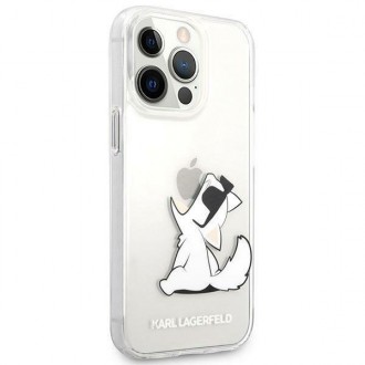 Karl Lagerfeld KLHCP14LCFNRC iPhone 14 Pro 6.1 &quot;hardcase clear / transparent Choupette Fun