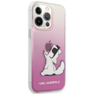 Karl Lagerfeld KLHCP14LCFNRCPI iPhone 14 Pro 6.1 &quot;hardcase pink / pink Choupette Fun