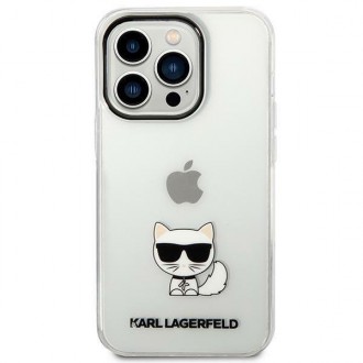 Karl Lagerfeld KLHCP14LCTTR iPhone 14 Pro 6.1 &quot;hardcase clear / transparent Choupette Body