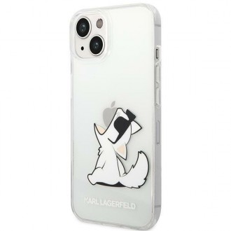Karl Lagerfeld KLHCP14MCFNRC iPhone 14 Plus 6.7 &quot;hardcase clear / transparent Choupette Fun