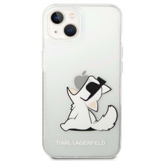 Karl Lagerfeld KLHCP14MCFNRC iPhone 14 Plus 6.7 &quot;hardcase clear / transparent Choupette Fun