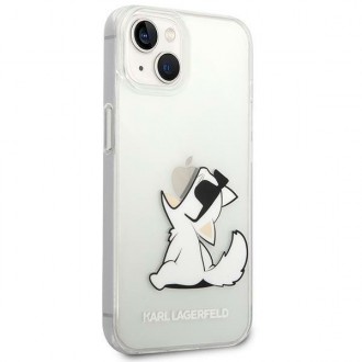 Karl Lagerfeld KLHCP14MCFNRC iPhone 14 Plus 6.7 &quot;hardcase clear / transparent Choupette Fun