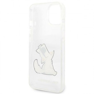 Karl Lagerfeld KLHCP14MCFNRC iPhone 14 Plus 6.7 &quot;hardcase clear / transparent Choupette Fun