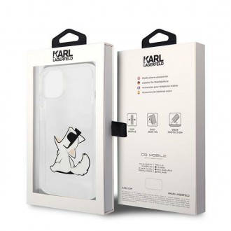 Karl Lagerfeld KLHCP14MCFNRC iPhone 14 Plus 6.7 &quot;hardcase clear / transparent Choupette Fun