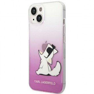 Karl Lagerfeld KLHCP14MCFNRCPI iPhone 14 Plus 6.7 &quot;hardcase pink / pink Choupette Fun