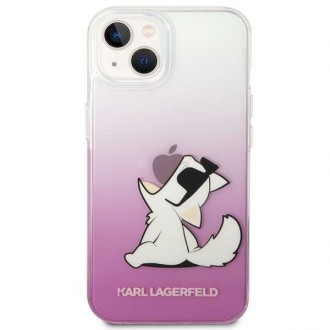 Karl Lagerfeld KLHCP14MCFNRCPI iPhone 14 Plus 6.7 &quot;hardcase pink / pink Choupette Fun