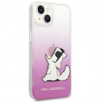 Karl Lagerfeld KLHCP14MCFNRCPI iPhone 14 Plus 6.7 &quot;hardcase pink / pink Choupette Fun