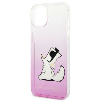 Karl Lagerfeld KLHCP14MCFNRCPI iPhone 14 Plus 6.7 &quot;hardcase pink / pink Choupette Fun