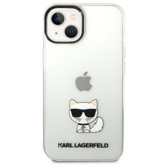 Karl Lagerfeld KLHCP14MCTTR iPhone 14 Plus 6.7 &quot;hardcase clear / transparent Choupette Body