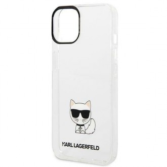 Karl Lagerfeld KLHCP14MCTTR iPhone 14 Plus 6.7 &quot;hardcase clear / transparent Choupette Body