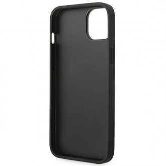 Karl Lagerfeld KLHCP14MSAKLHPK iPhone 14 Plus 6.7 &quot;hardcase black / black Saffiano Mono Metal Logo
