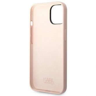 Karl Lagerfeld KLHCP14MSLCTPI iPhone 14 Plus 6.7 &quot;hardcase light pink / light pink Silicone Choupette Body