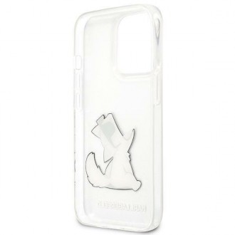 Karl Lagerfeld KLHCP14XCFNRC iPhone 14 Pro Max 6.7 &quot;hardcase clear / transparent Choupette Fun