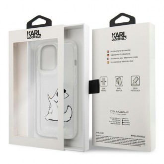 Karl Lagerfeld KLHCP14XCFNRC iPhone 14 Pro Max 6.7 &quot;hardcase clear / transparent Choupette Fun