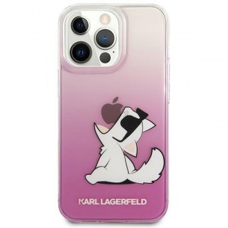 Karl Lagerfeld KLHCP14XCFNRCPI iPhone 14 Pro Max 6.7 &quot;hardcase pink / pink Choupette Fun