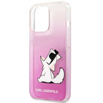 Karl Lagerfeld KLHCP14XCFNRCPI iPhone 14 Pro Max 6.7 &quot;hardcase pink / pink Choupette Fun